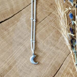 Sterling Moon Pendant