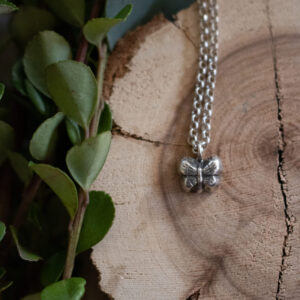 Sterling Butterfly Pendant