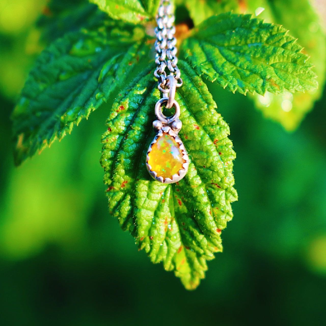 Delicate Opal Pendant - Image 3