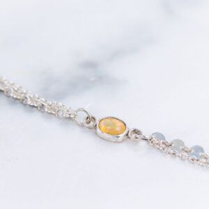 Ethiopian Opal Anklet