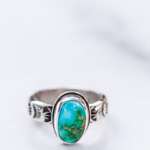 Sonoran Gold Stamped Ring #1