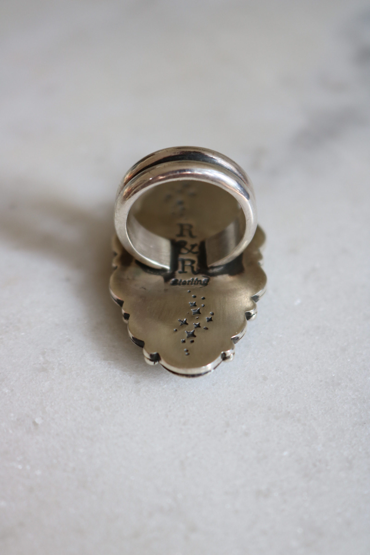 Moonstone Shield Ring - Image 2