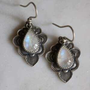 Moonstone Flora Earrings