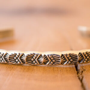 Stamped Stacking Cuff #1