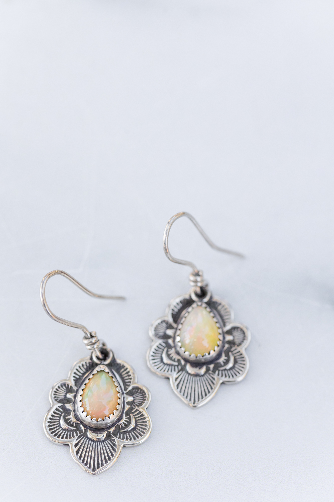 Opal Flora Earrings - Image 2