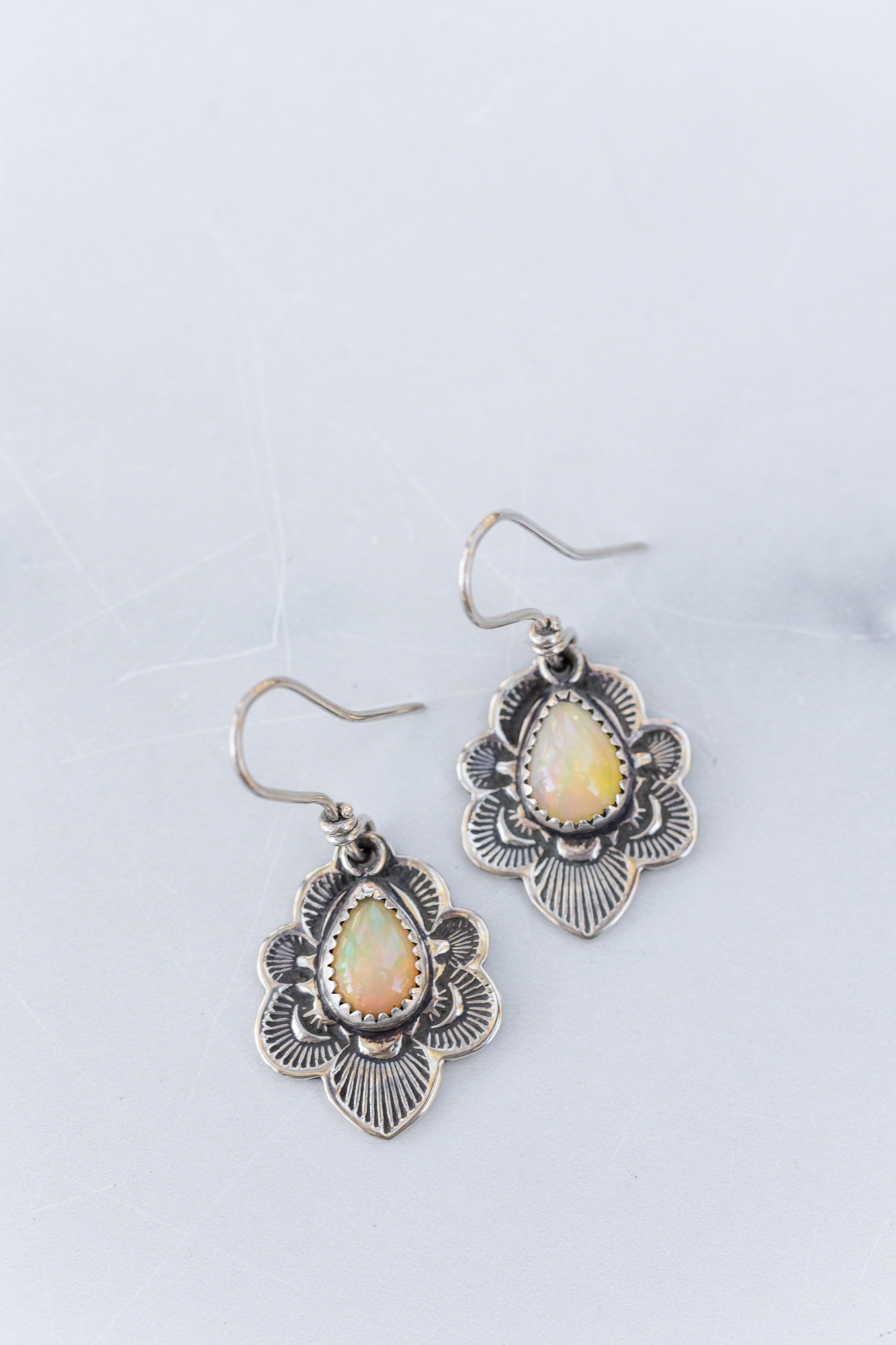 Opal Flora Earrings - Image 5
