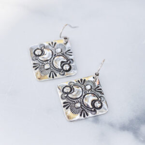 Retro Night Bloom Earrings
