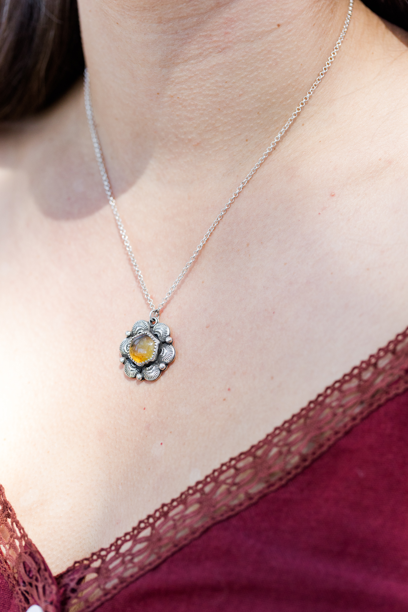 Cactus Bloom Pendant - Image 3