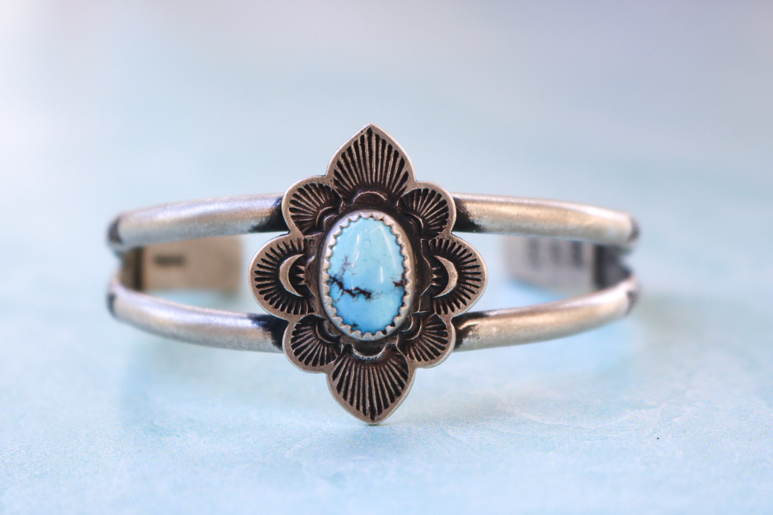 Golden Hills Flora Cuff