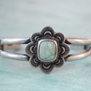 Australian Variscite Flora Cuff