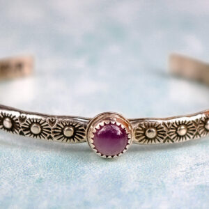 Amethyst Stacking Cuff