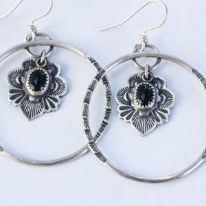 Sm. Onyx Flora Hoops