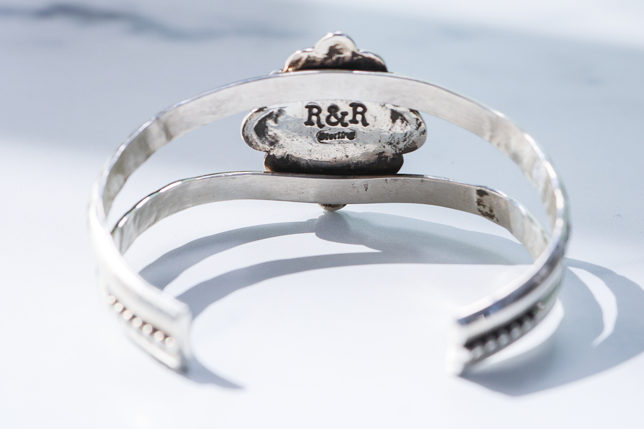 White Buffalo Flora Statement Cuff - Image 5