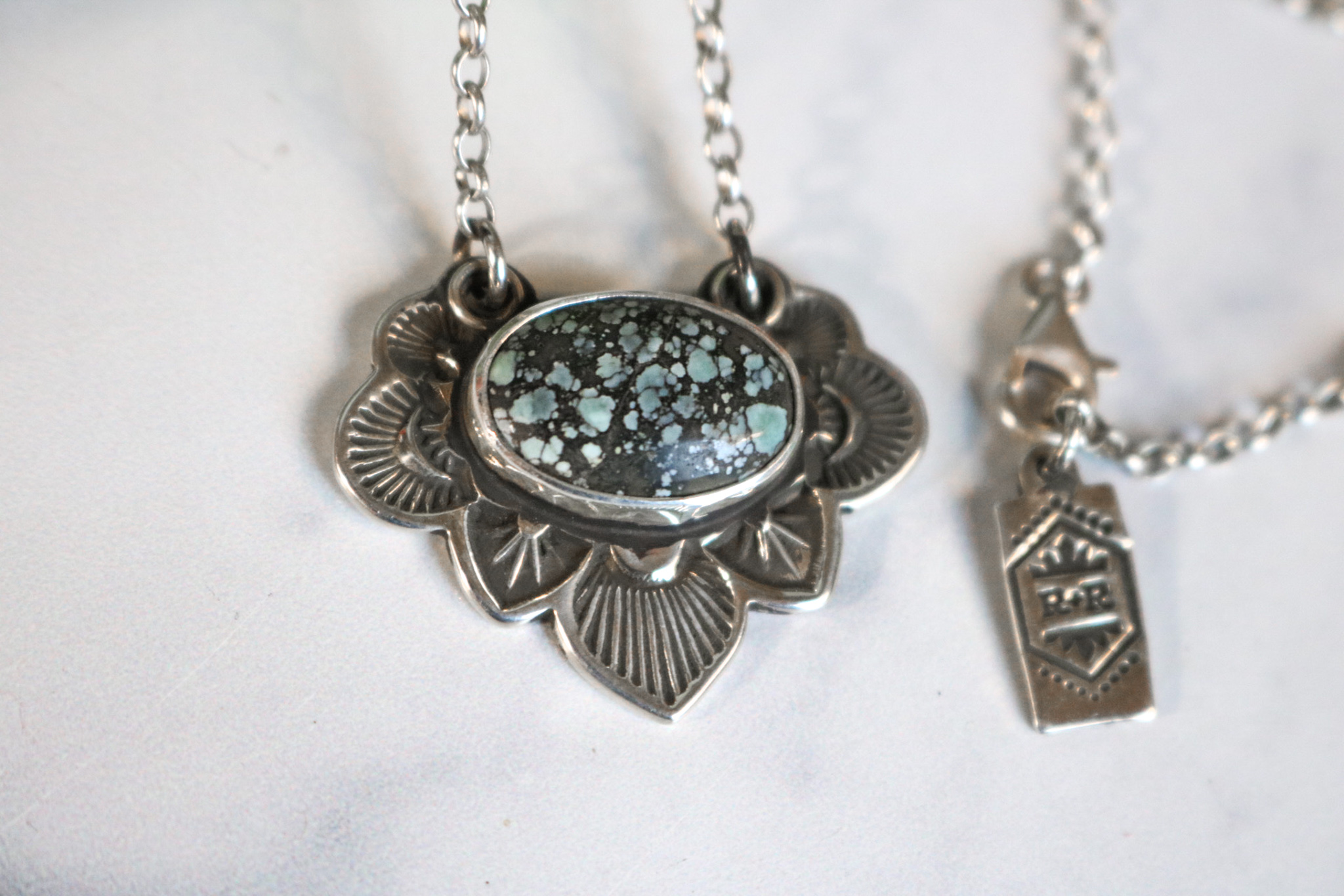 Double Ring Flora Pendant - Image 2