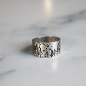 Happy Little Tree Rings sz. 8