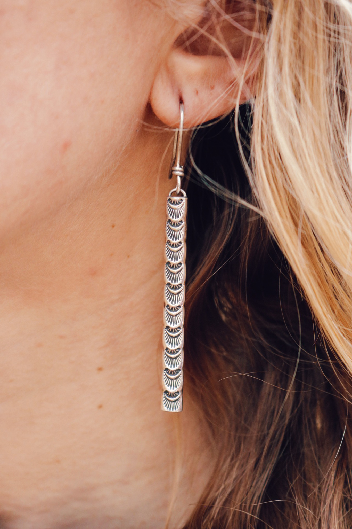 3" Bar Earrings - Image 2