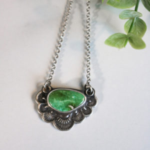 Double Ring Flora Pendant