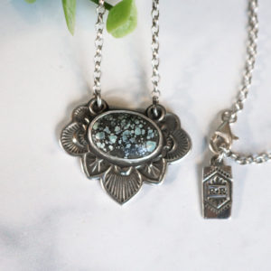 Double Ring Flora Pendant