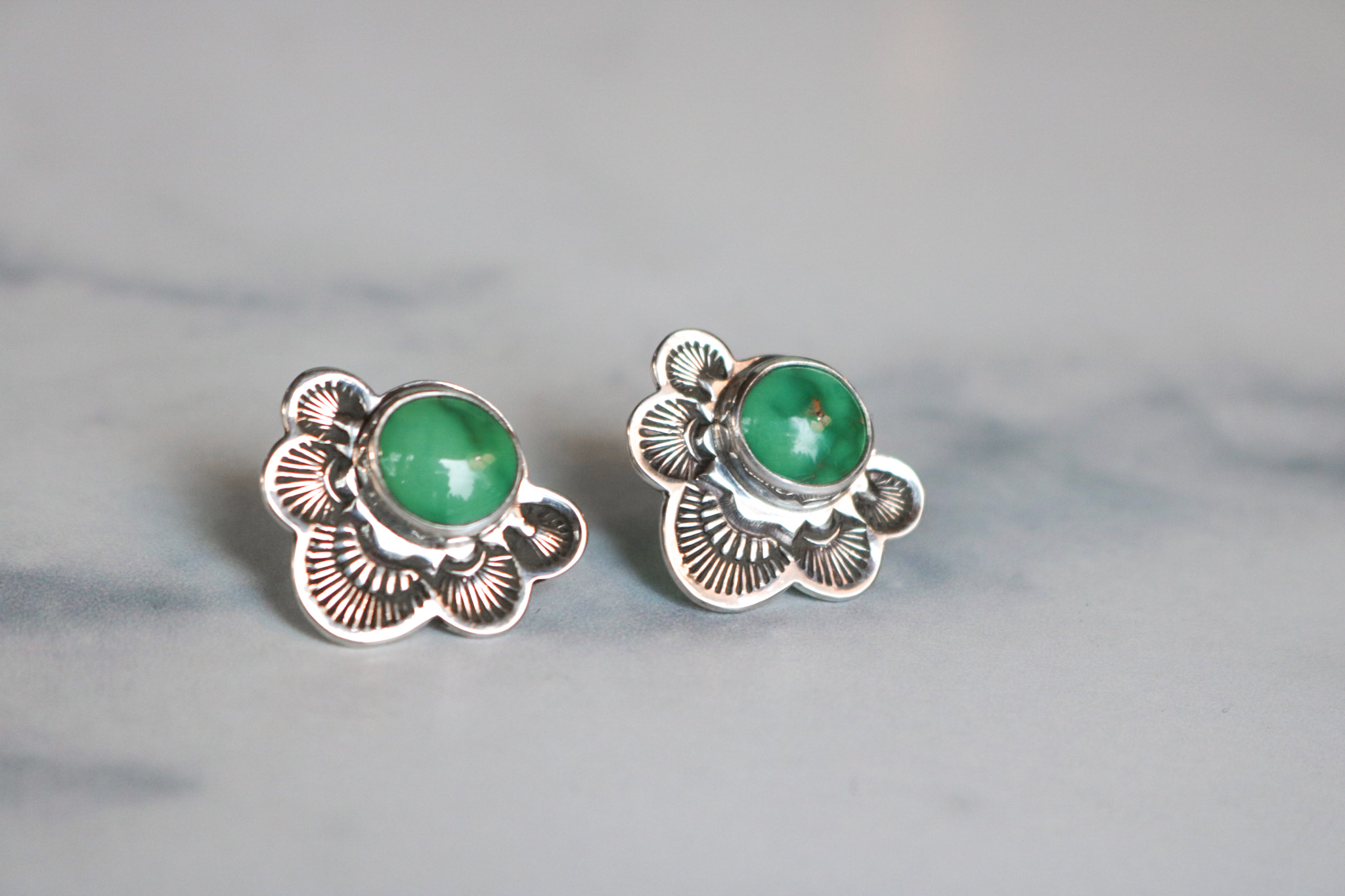 Emerald Valley Flora Studs - Image 2