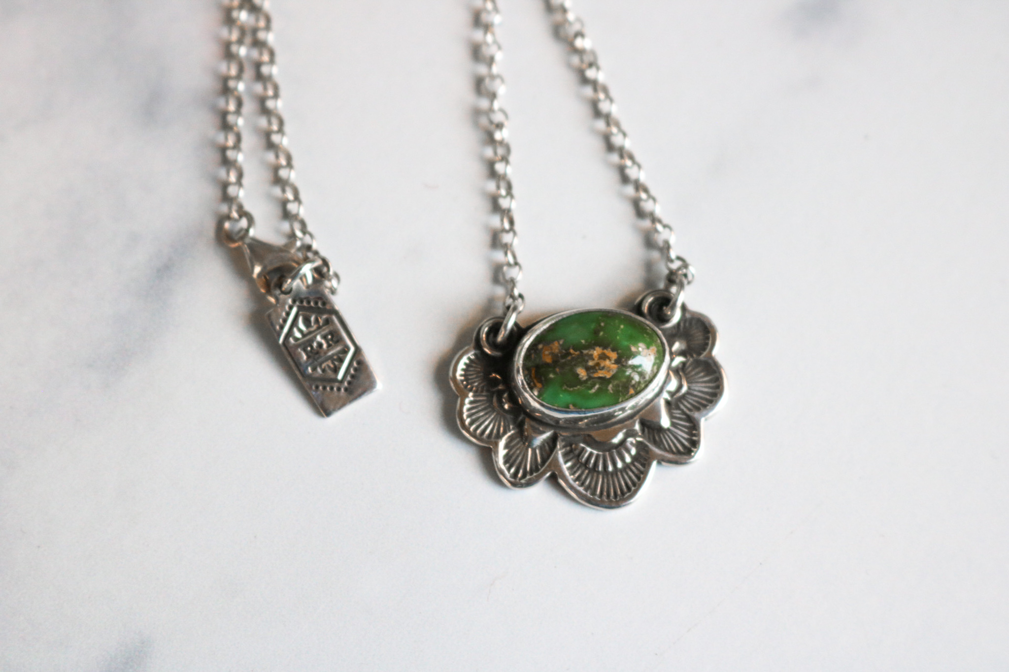 Double Ring Flora Pendant - Image 2