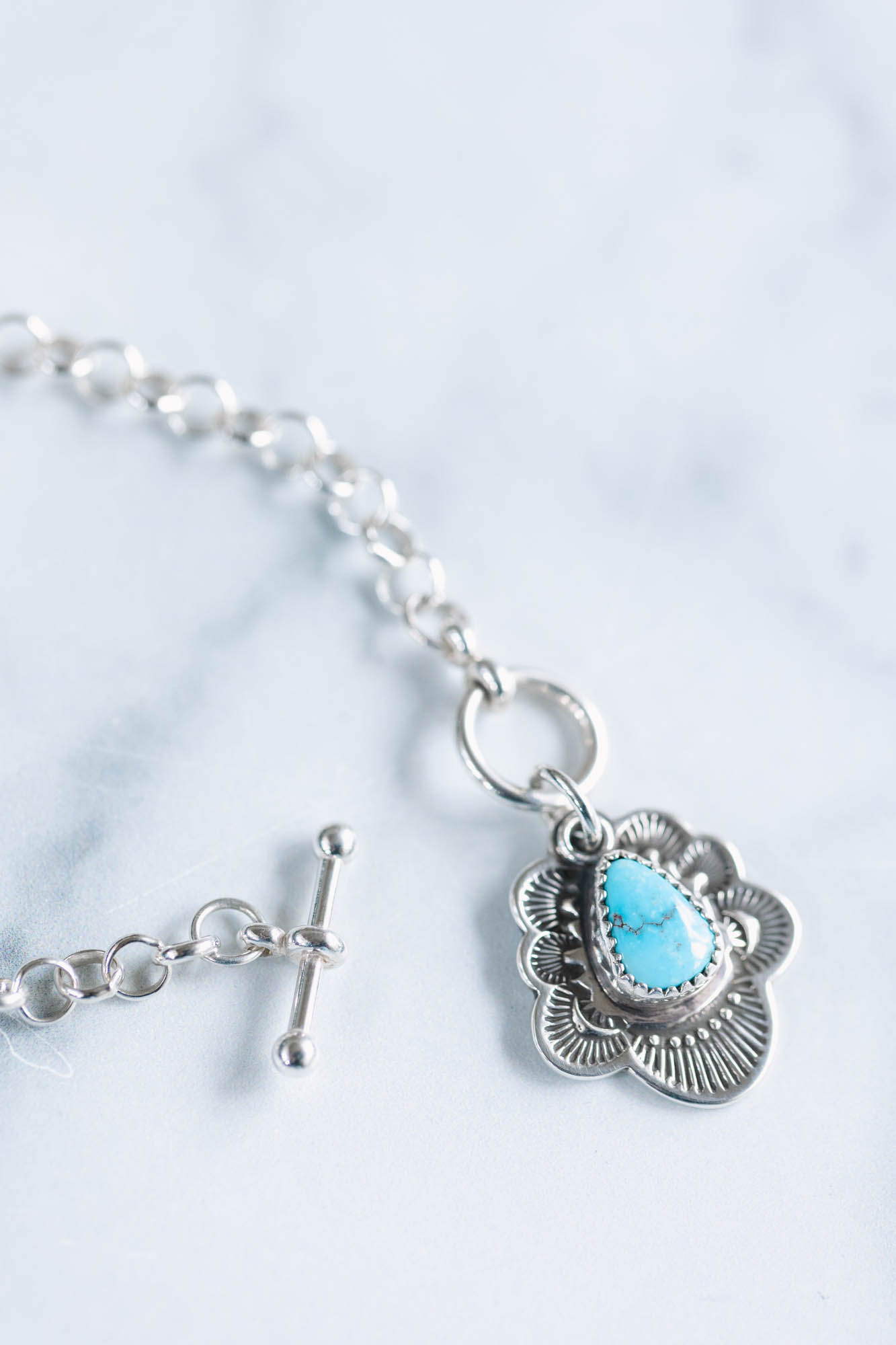 Prince Chunky Chain Flora Bracelet
