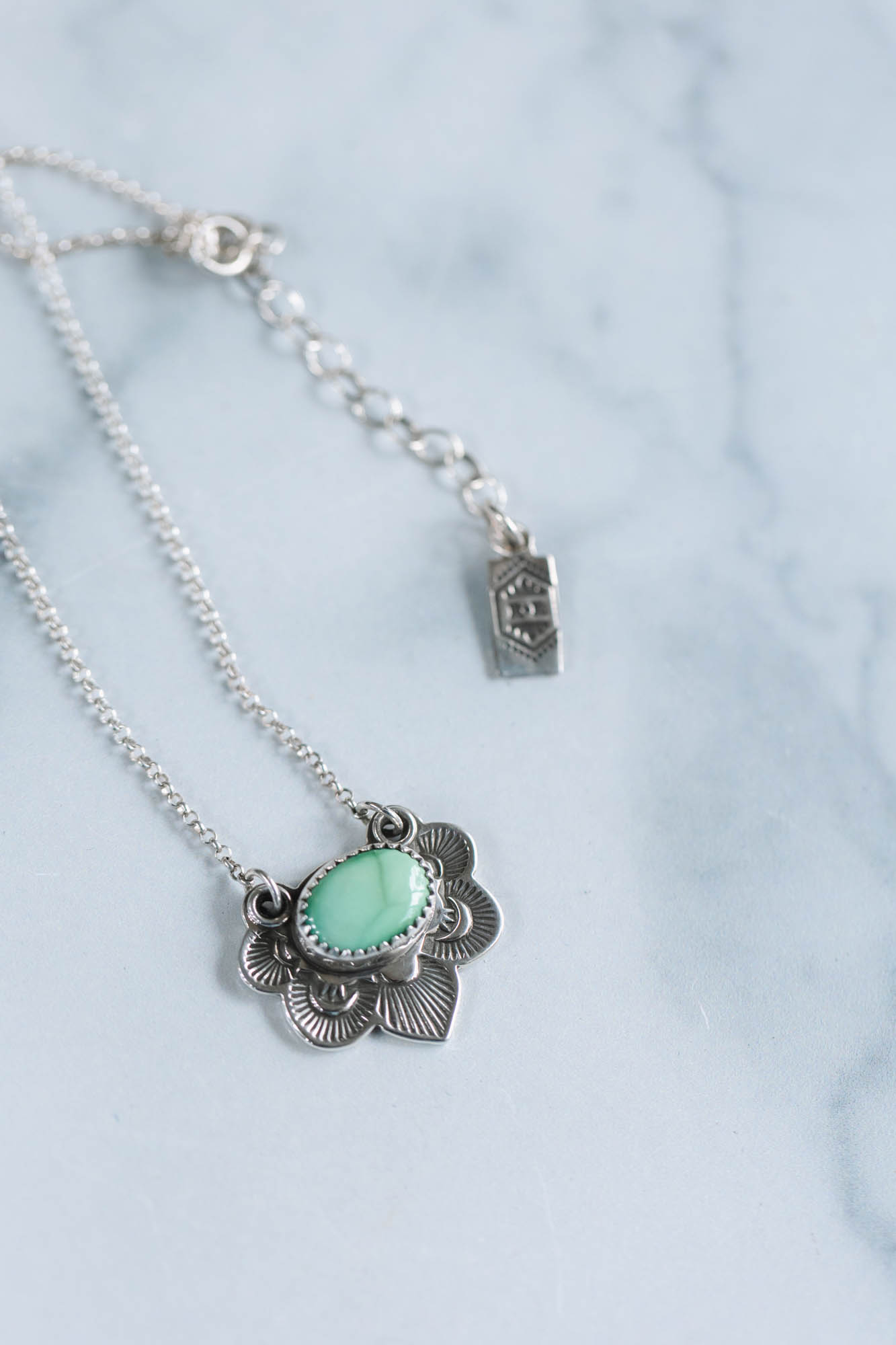 Emerald Valley Double Ring Flora Pendant