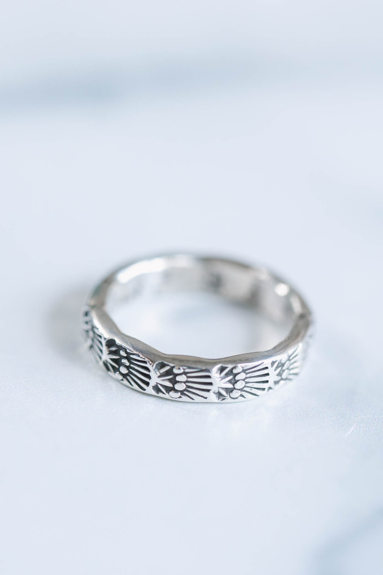 Stamped Sterling Ring sz. 9.75 - Image 3