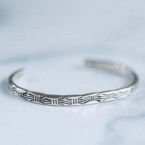 Stamped Stacking Cuff #1