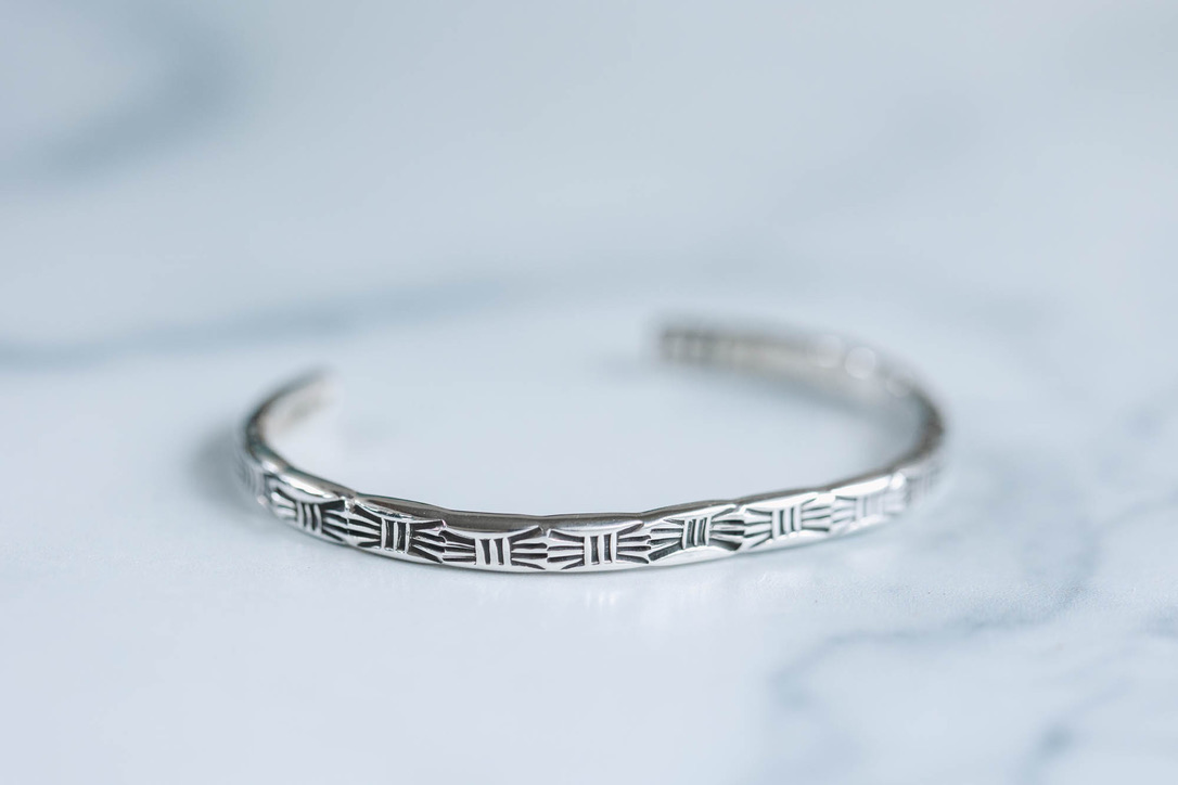 Stamped Stacking Cuff #1