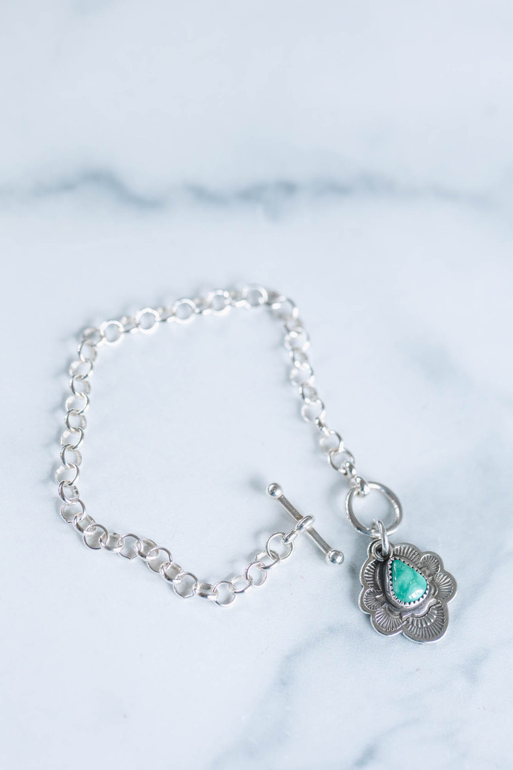 Emerald Valley Chunky Chain Bracelet - Image 5