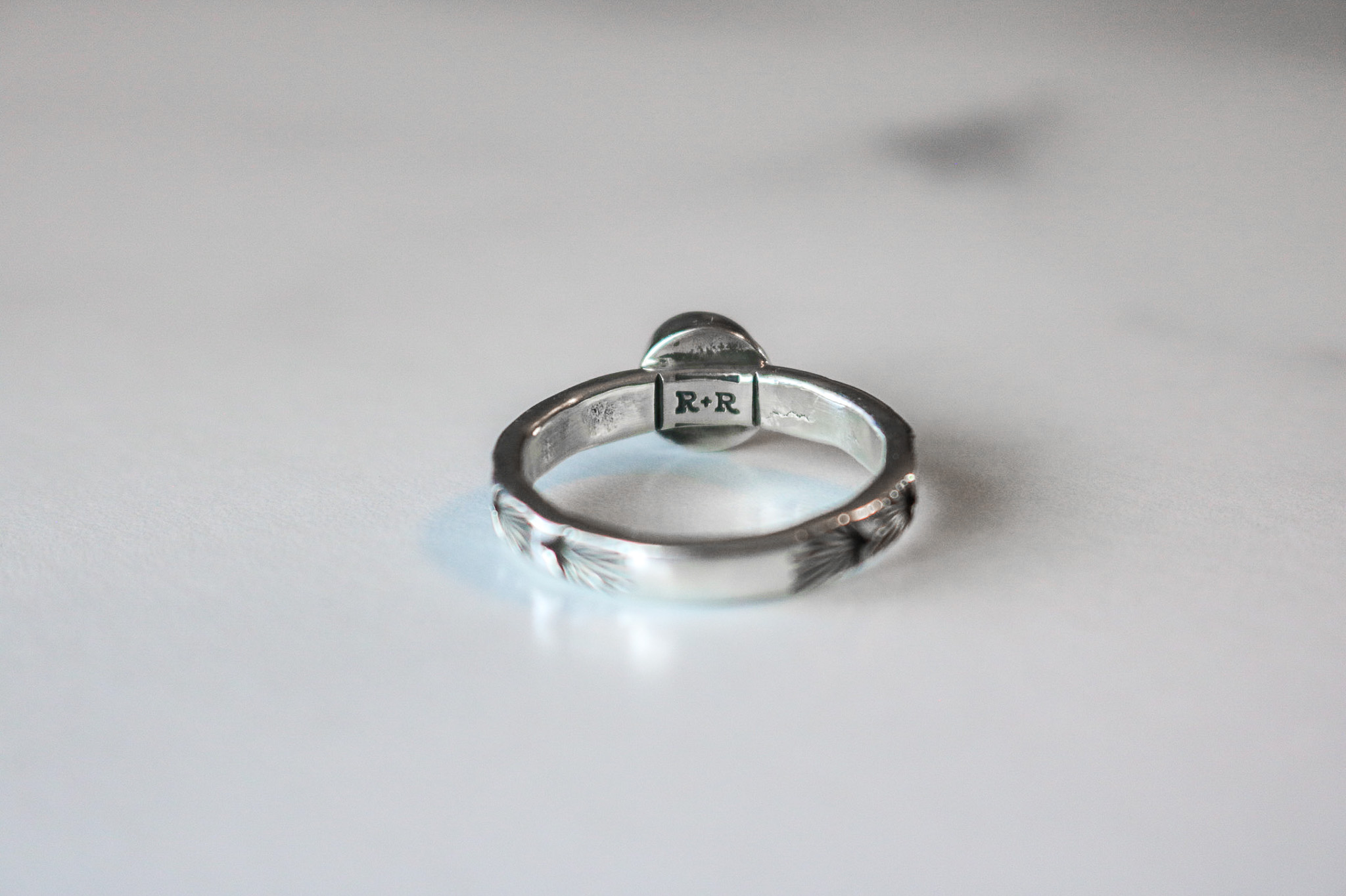 Turquoise Stacking Ring #20 - Image 3