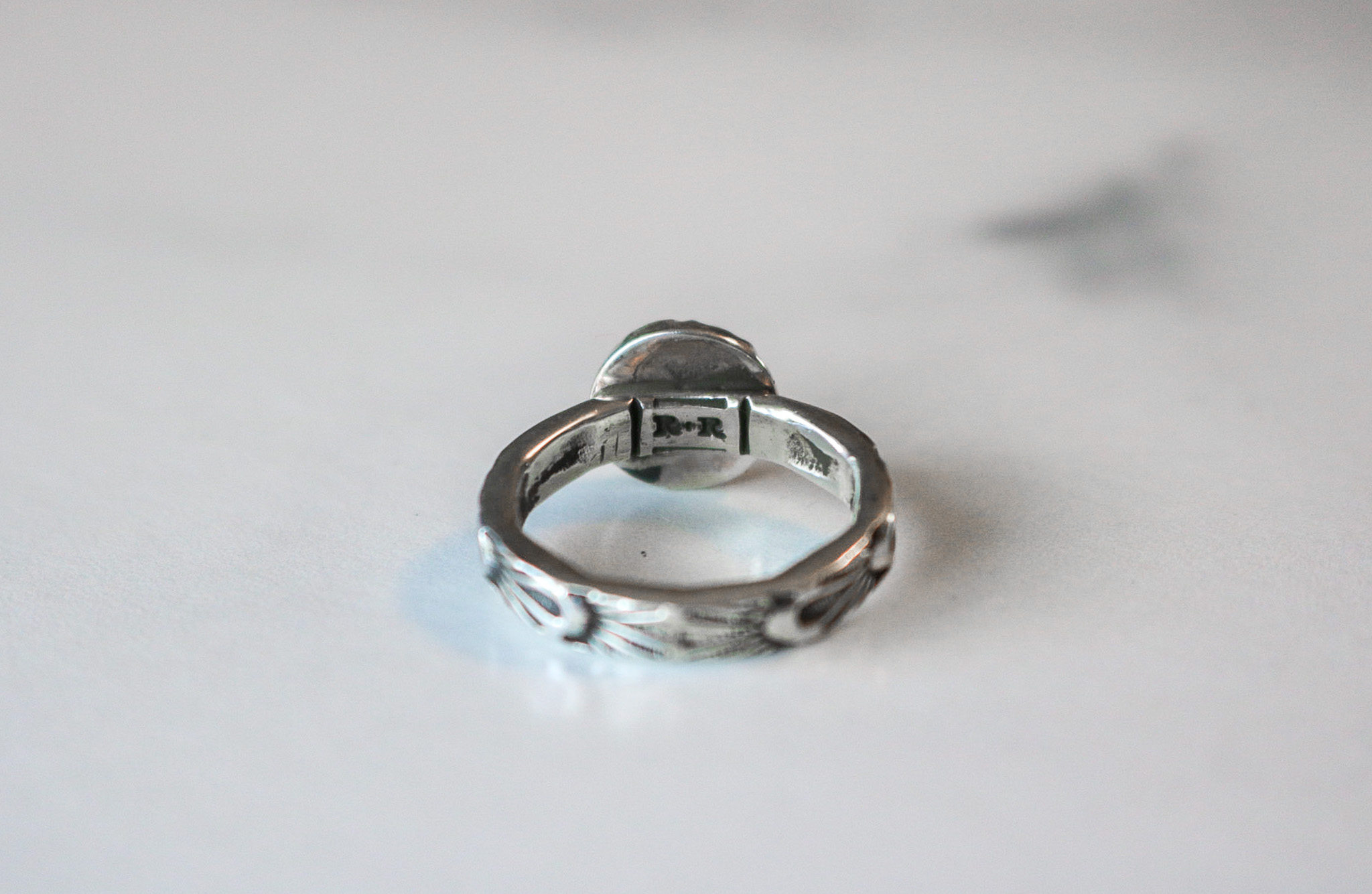 Turquoise Stacking Ring #3 - Image 3