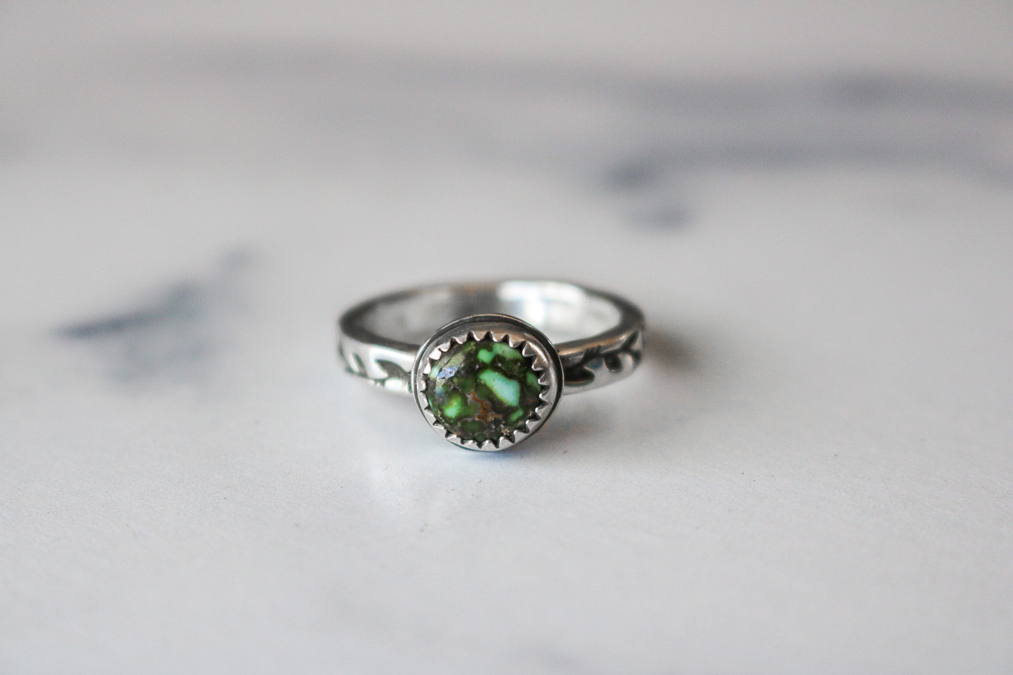 Turquoise Stacking Ring #16