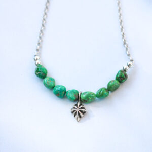 Turquoise Mini Charm Necklace #1