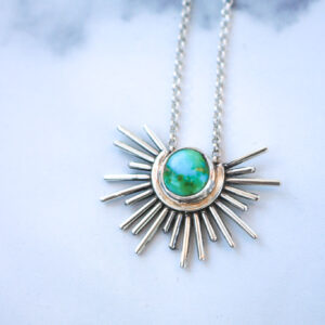 Turquoise Sunburst #3