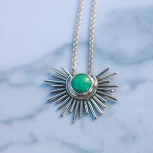 Turquoise Sunburst #2