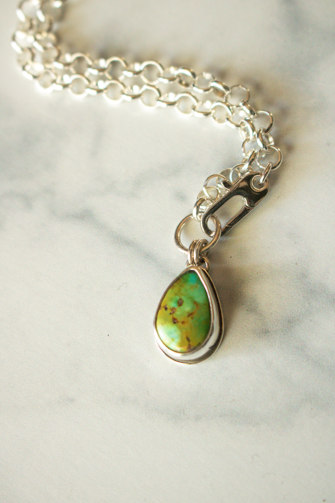 Chunky Chain Lariat #3 - Image 2