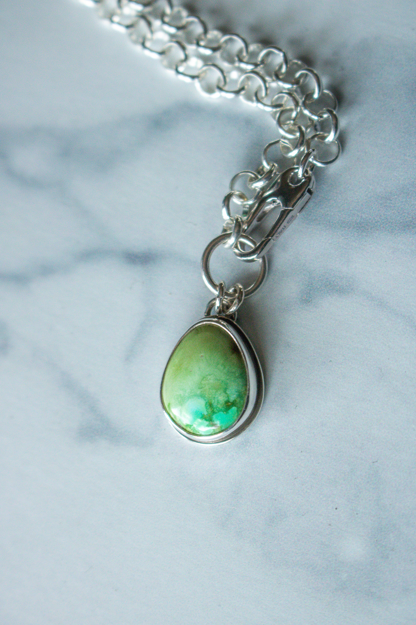 Chunky Chain Lariat #2 - Image 3
