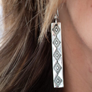 Sterling Bar Earrings #2