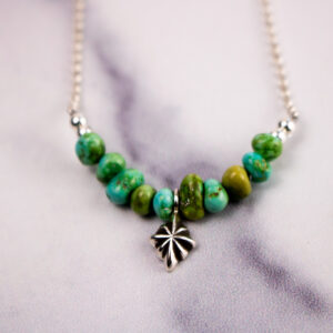 Turquoise Mini Charm Necklace