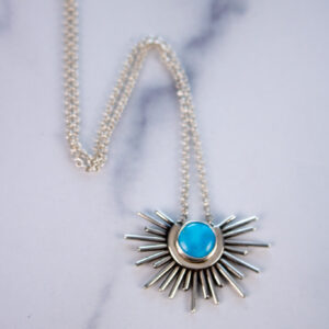 Turquoise Sunburst #2