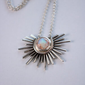 Fire Opal Sunburst