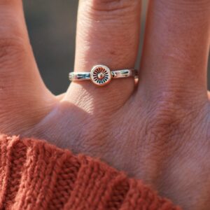 Gold and Silver Dot Stackers