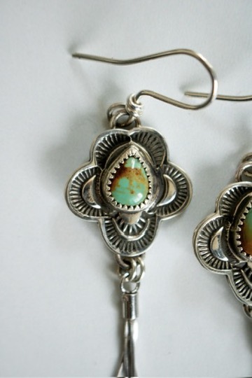 Flora Fringe Earrings #1 - Image 3