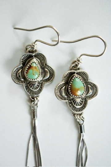 Flora Fringe Earrings #1 - Image 2