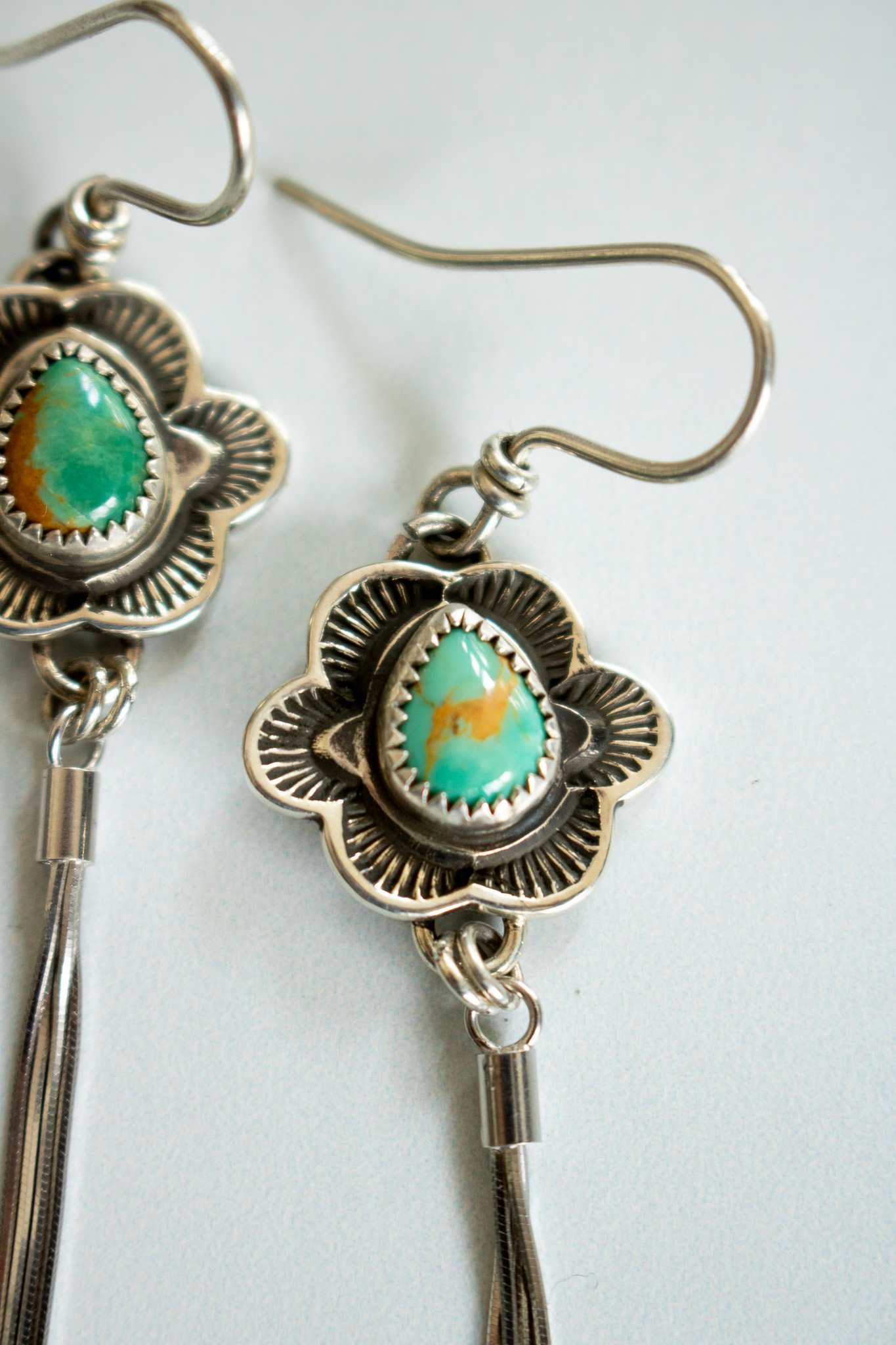 Flora Fringe Earrings #2 - Image 4