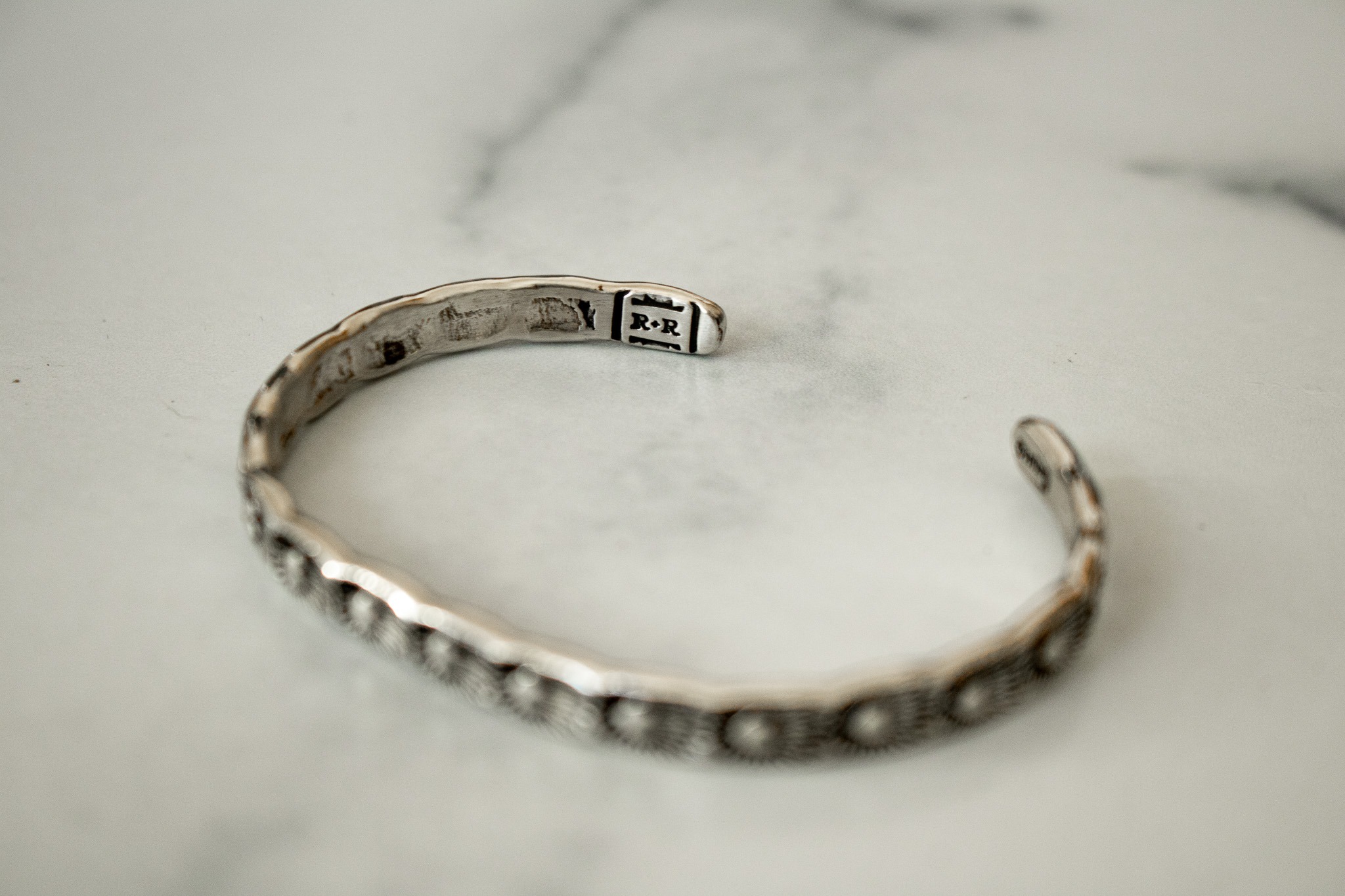 Sterling Heartburst Cuff - Image 3