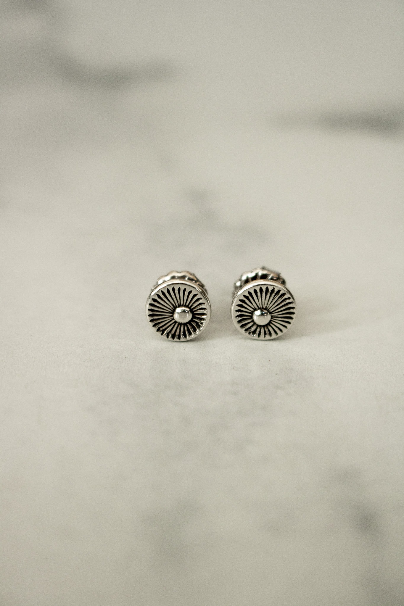 Sterling Sunrise Studs