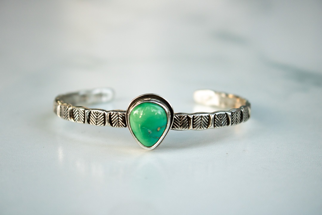 Turquoise Cuff #7 - 5.5"