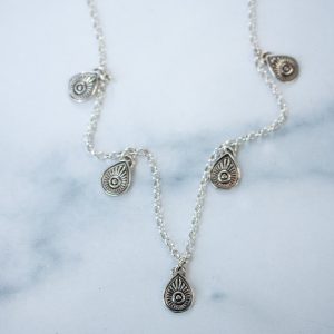Sterling Teardrop Necklace